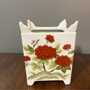 Vintage Seymour Mann "Shibui" flower frog vase or planter.